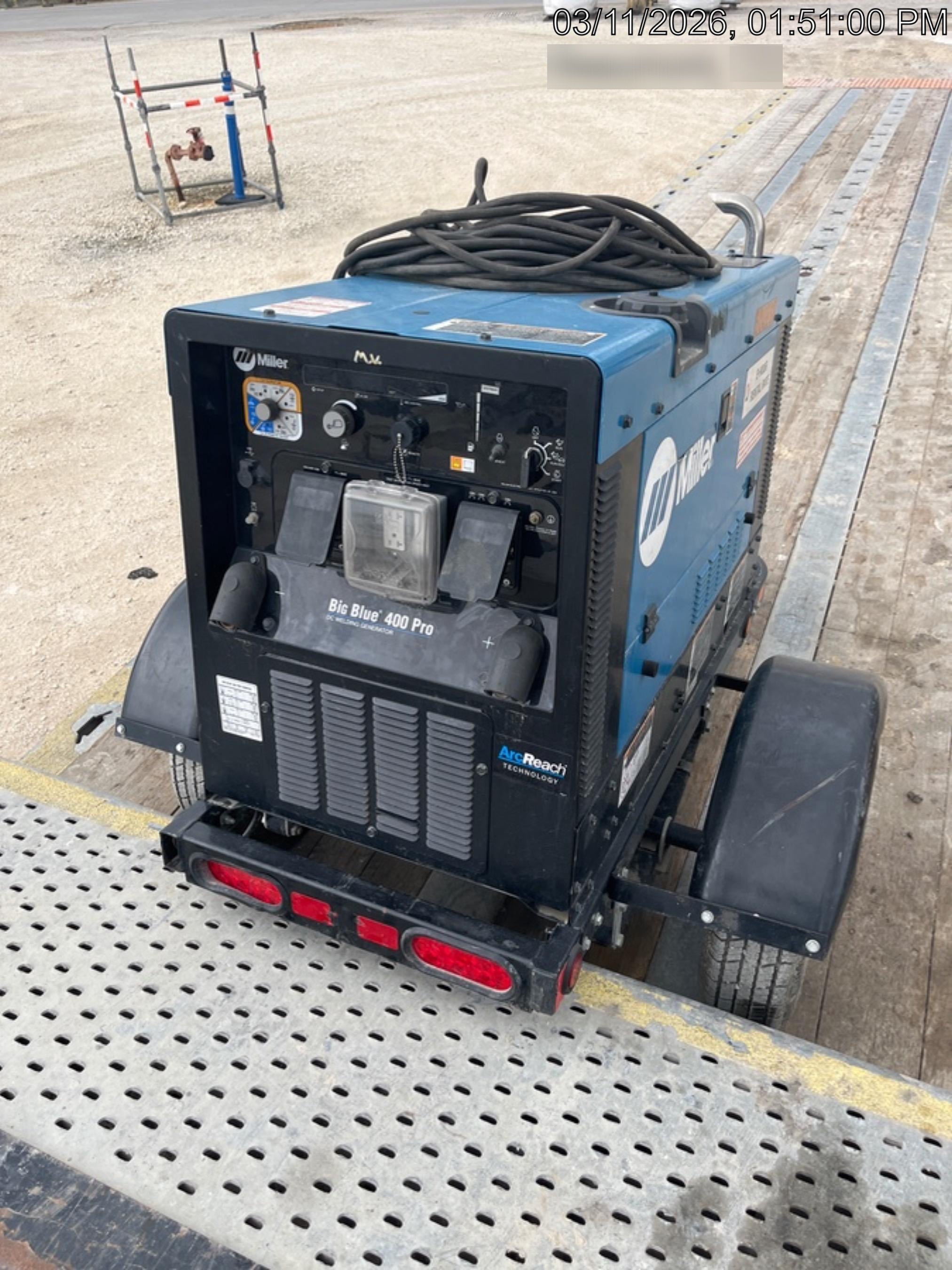 2025 MILLER ELECTRIC BIG BLUE 400