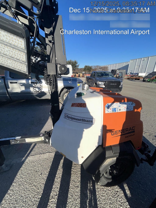 2024 Generac MLT6SKDS-STD4 ELEC WINCH Diesel, Electric Winch Mast, Powerzone Controller, (4) 320W LED Lights, 4kW Generator, 39.9 Gal Fuel Tank, 2" Ball, T3