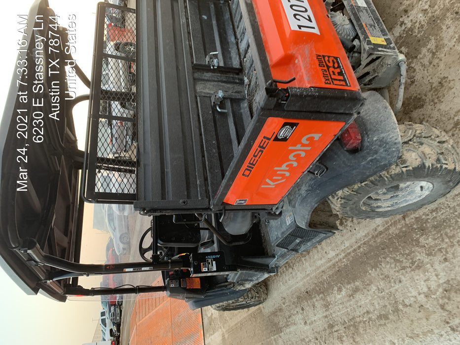 2020 Kubota RTV-X1140WL-A 4WD, LED Strobe, Windshield Acrylic Clear, Plastic Canopy, Wire Harness Kit, Backup Alarm, Bed Liner