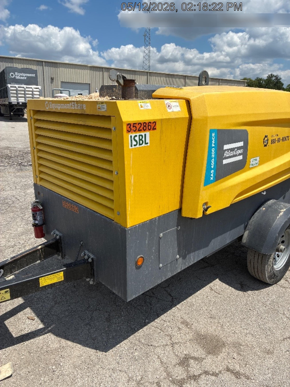 2023 ATLAS COPCO XAS 400-200 PACE PFF