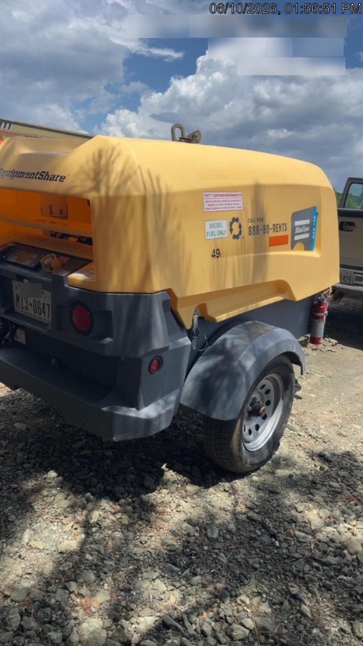 2021 ATLAS COPCO XAS188 CWK