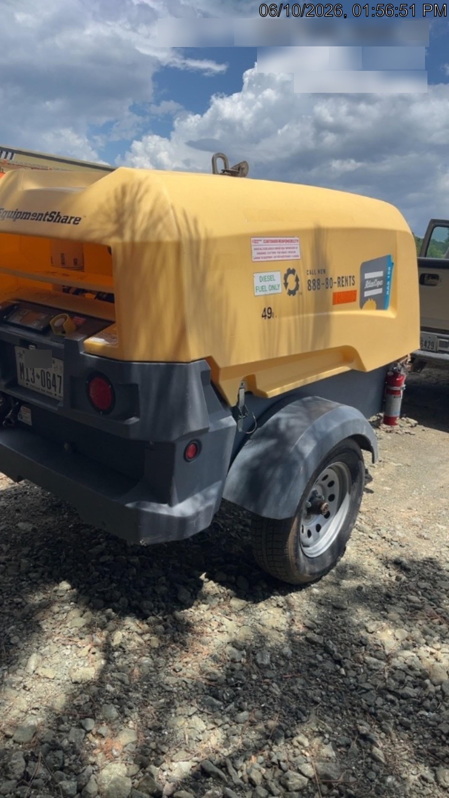 2021 ATLAS COPCO XAS188 CWK