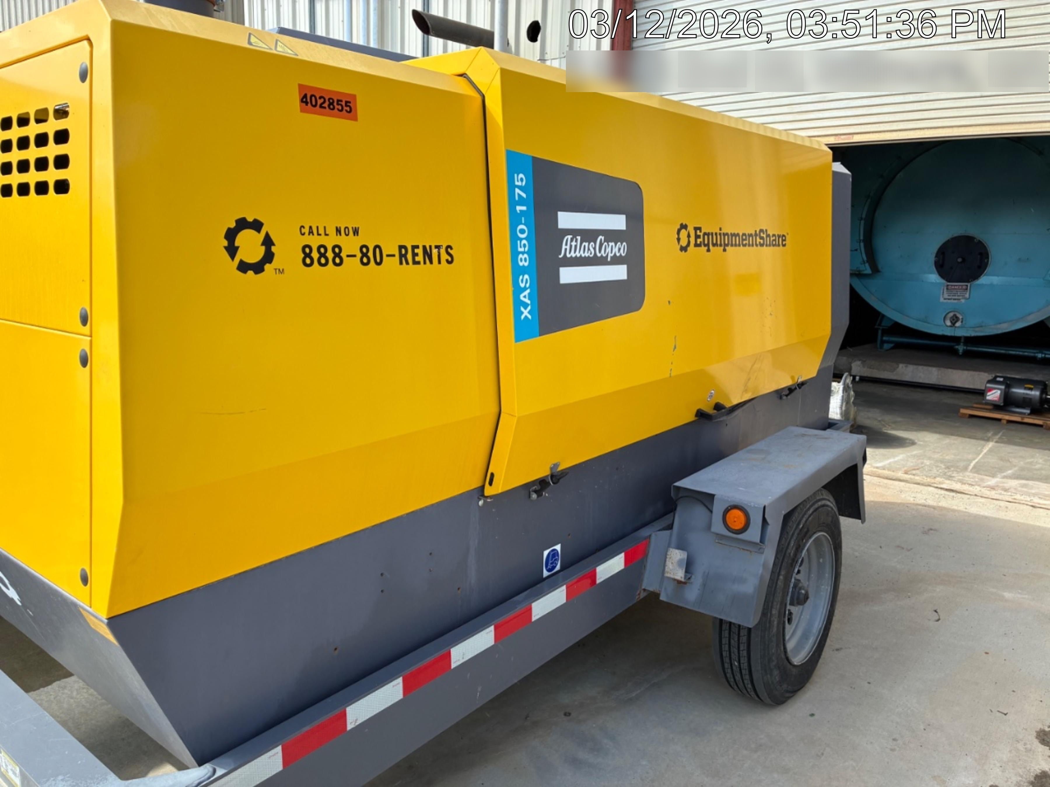 2024 ATLAS COPCO XAS 850