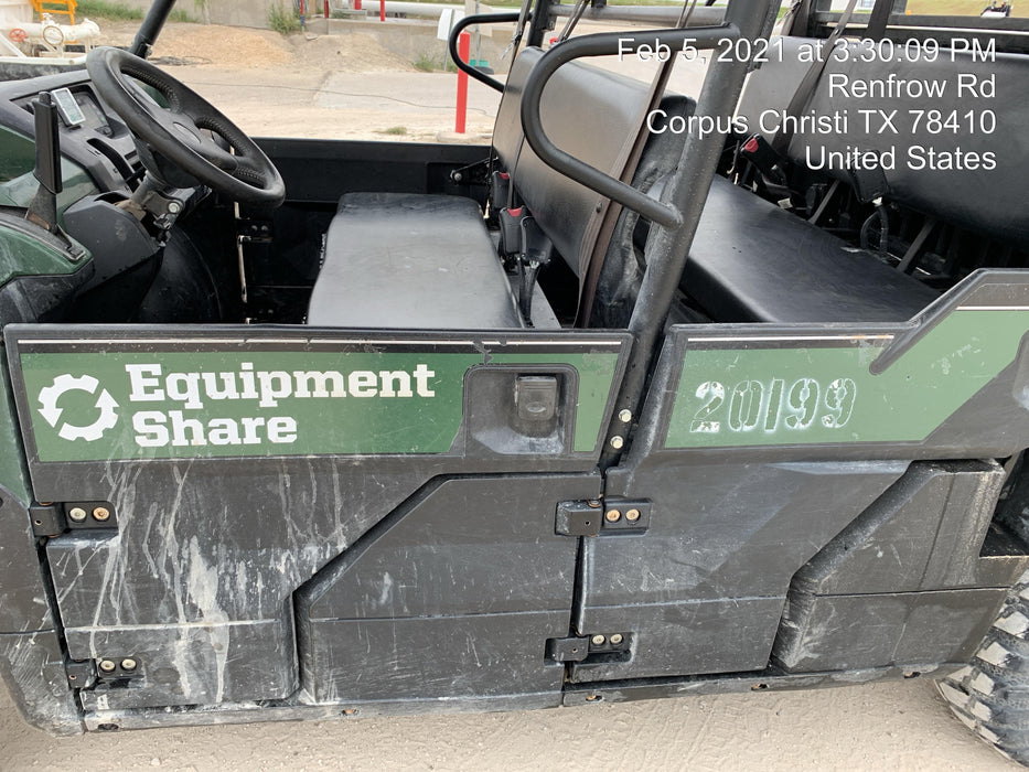 2018 Kawasaki Mule PRO-DXT Kawasaki Mule 4x4 Diesel UTV w/Hard Top, Windshield, Beacon, Backup Alarm, ES Keypad/Hardware Installed