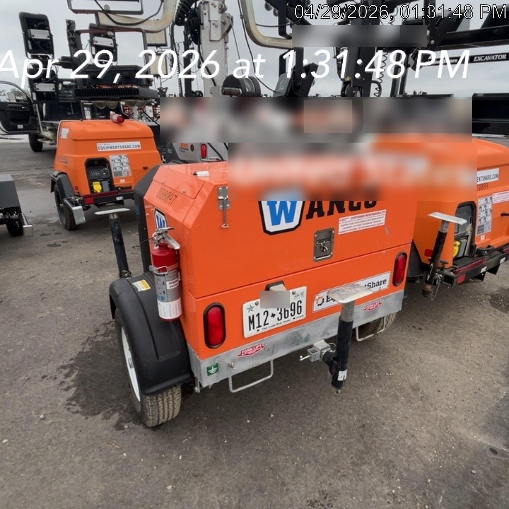 2024 Wanco WLTT-4MM4K Diesel, Deep Sea Controller, Shore Power Plug, Auto Start, (4) 350W LED Floodlights, 4kW Generator, 60 Gal Fuel Tank, 2" Ball, T3