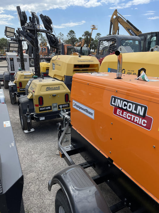 2022 Lincoln Electric LE400 Kubota V1505, Trlr, Cable Rack, Light Kit, ES Decals, T3