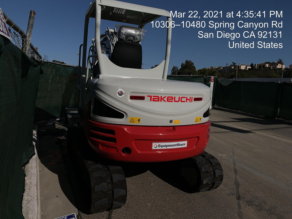 2021 TAKEUCHI TB250-2