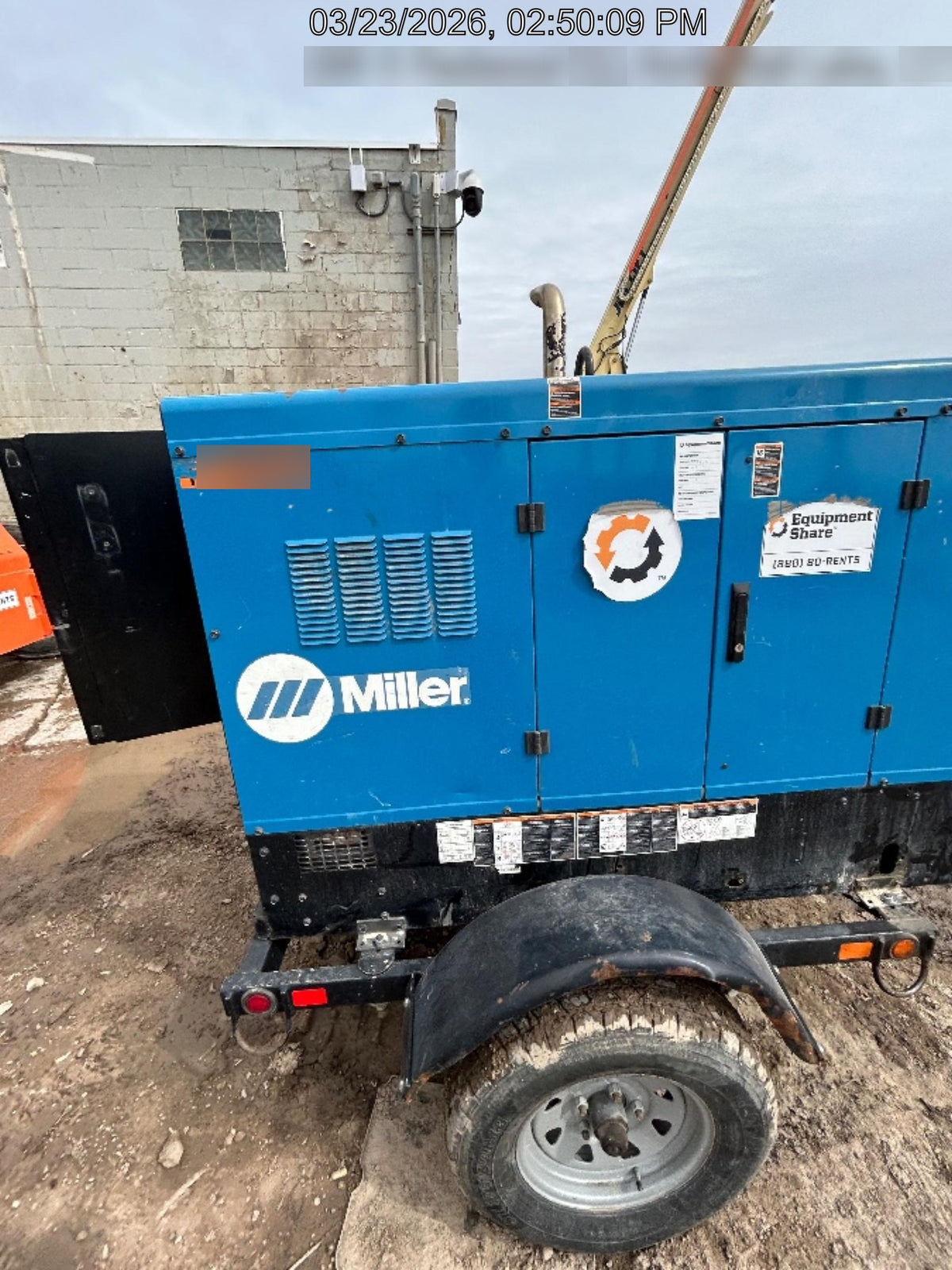 2020 Miller Electric BB500 BIG BLUE 500 PRO (KUBOTA) DELUXE W/ ARCREACH