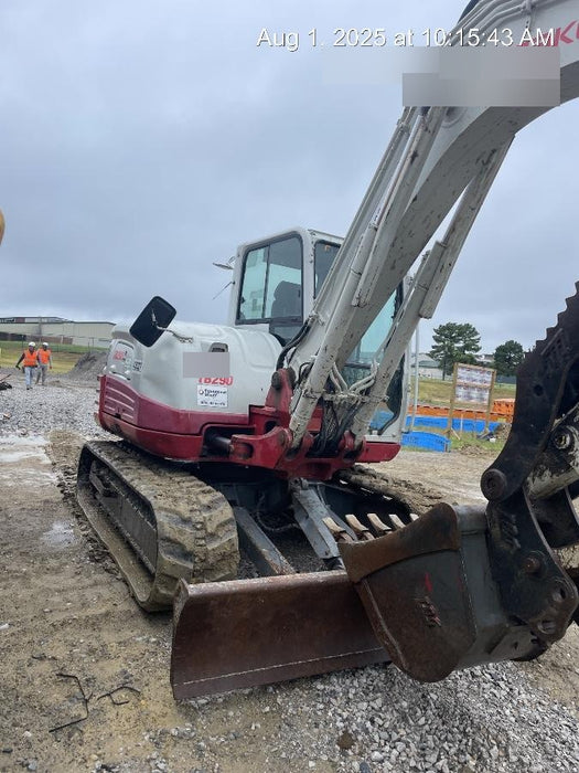 2019 Takeuchi TB290 Cab/Heat/AC Rubber tracks, Dozer blade, Travel alarm, Auxiliary hydraulics w/Manual QC, Hydraulic thumb, 18", 24", and 36" Buckets