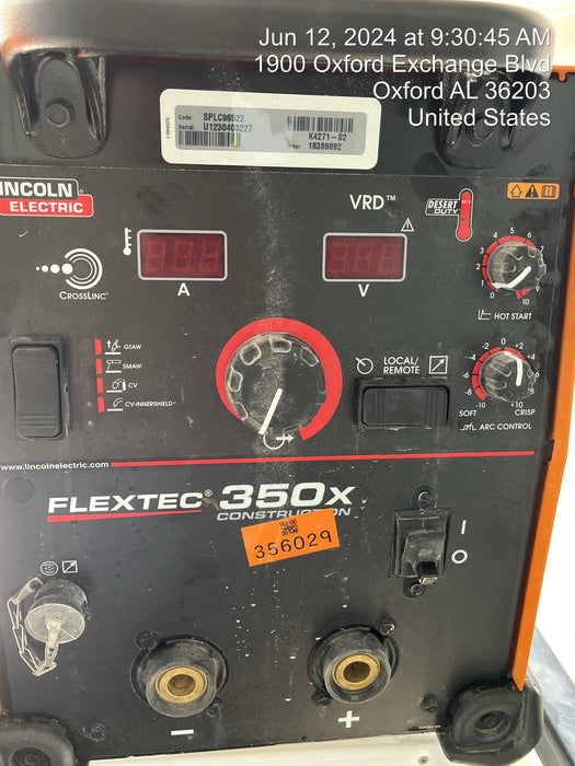 2023 LINCOLN ELECTRIC FLEXTEC 350X