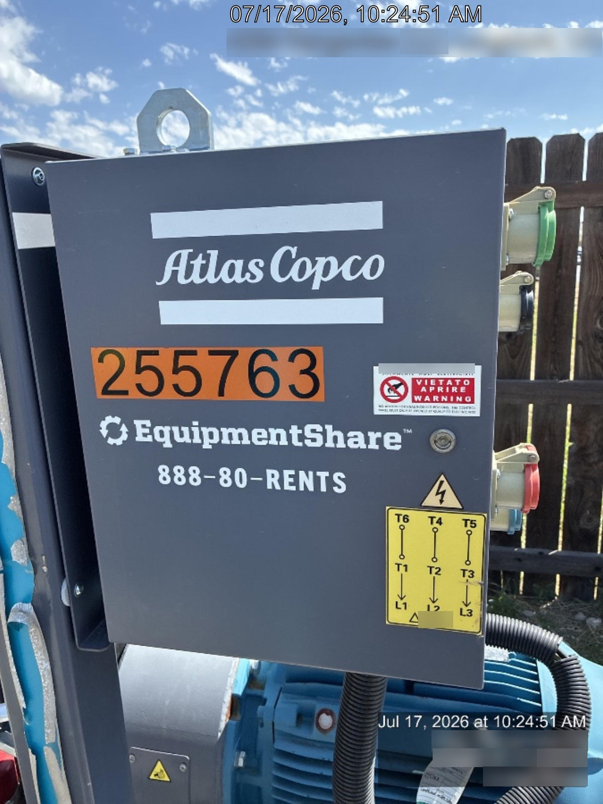 2022 ATLAS COPCO PAC F44 E