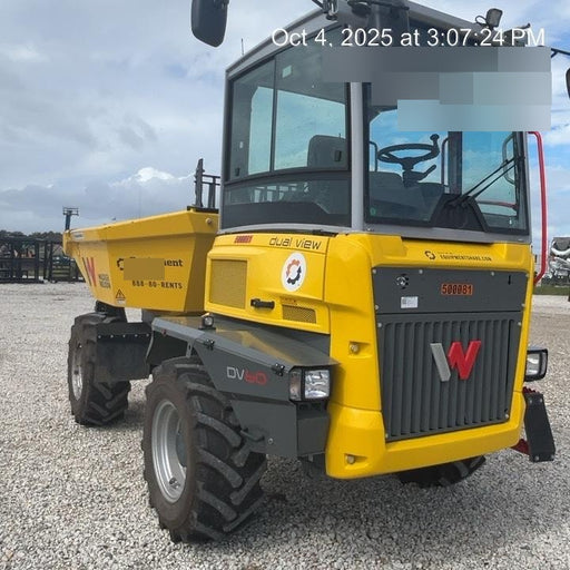 2025 WACKER NEUSON DV604 Cab Standard Tires