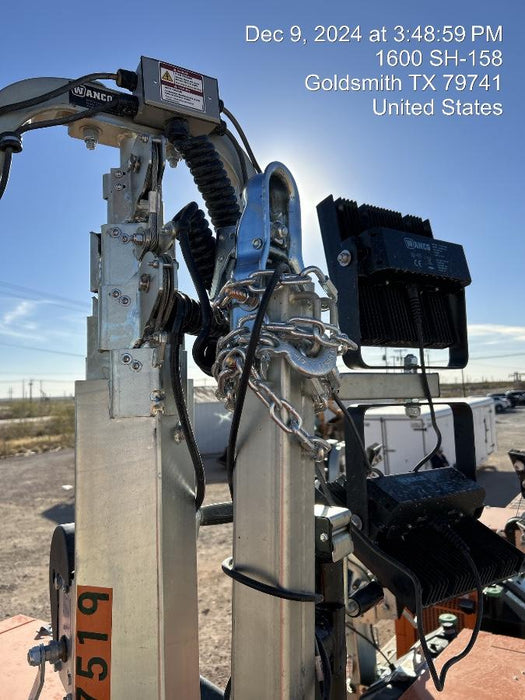 2024 Wanco WLTT-4MM4K Diesel, Deep Sea Controller, Shore Power Plug, Auto Start, (4) 350W LED Floodlights, 4kW Generator, 60 Gal Fuel Tank, 2" Ball, T3