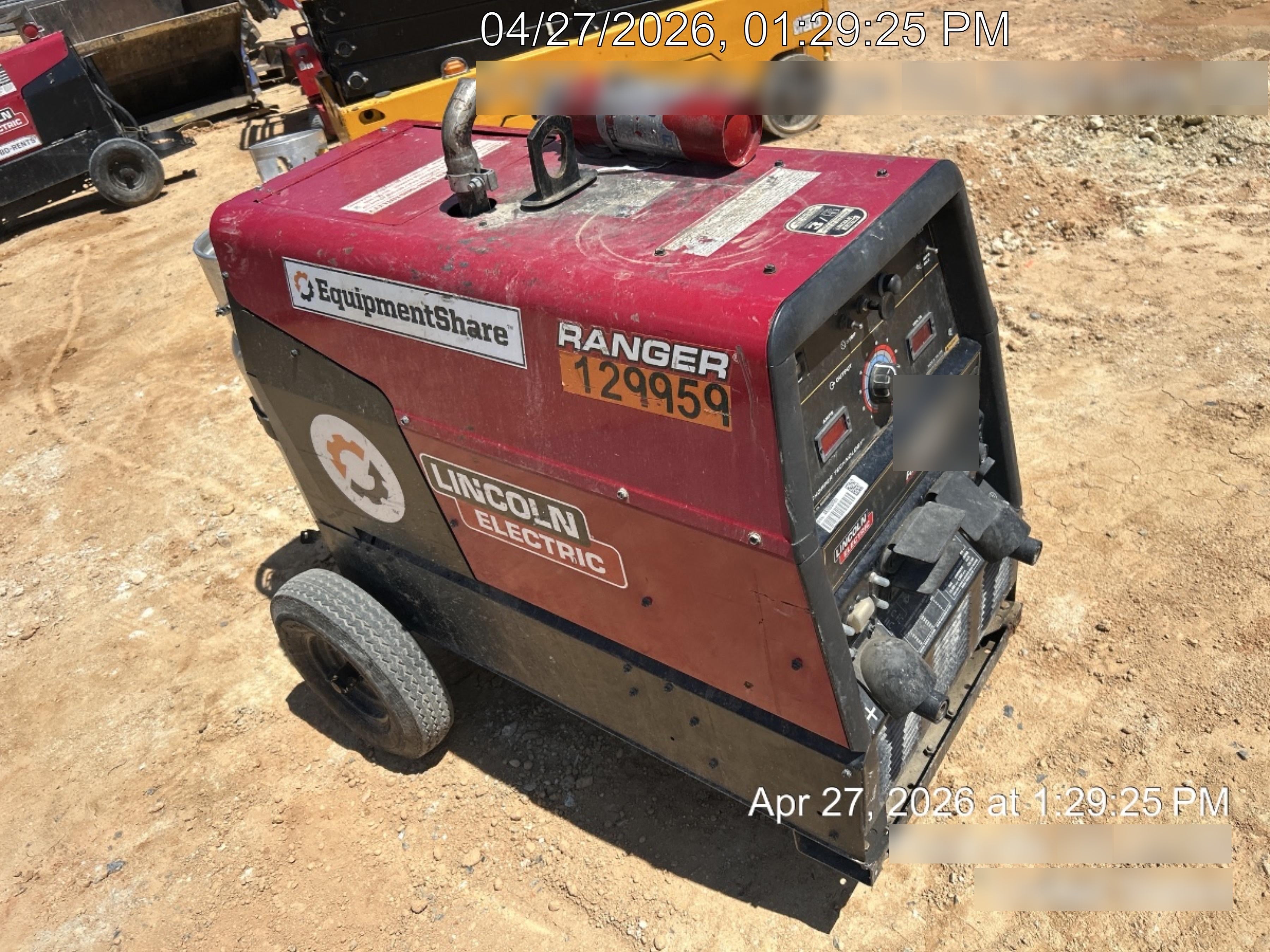 2021 Lincoln Electric Ranger 305 LPG K3430-1, Ranger 305 LPG, Undercarriage, Tank Holder & Strap, 10kw AC Gen, 25hp Kohler LPG Eng