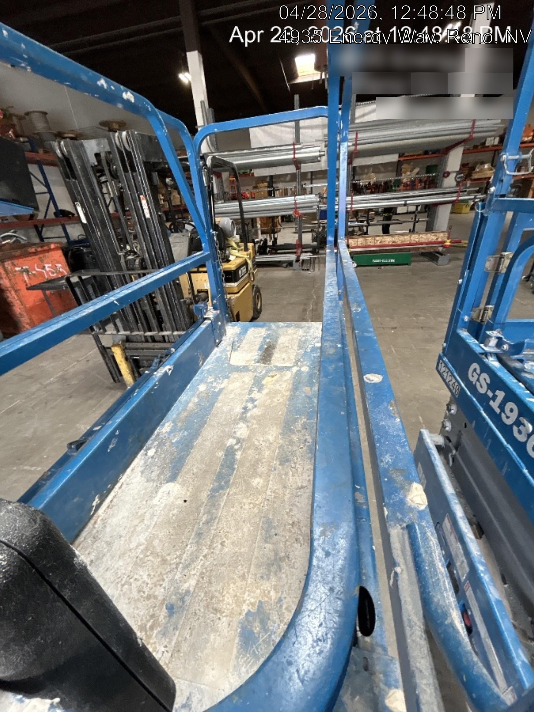 2020 Genie GS-1930 Standard Machine, 800W Inverter
