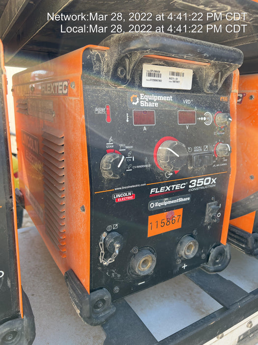 2020 LINCOLN ELECTRIC FLEXTEC 350X