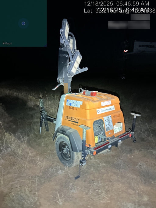 2023 Generac MLT2 Diesel, Flex Switch 120V Input, Powerzone Controller, (4) 320W LED Lights, 4kW Generator, 39.9 Gal Fuel Tank, 2" Ball, T3