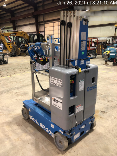 2019 GENIE GR-20