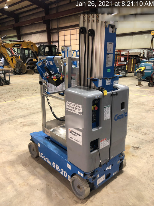 2019 GENIE GR-20