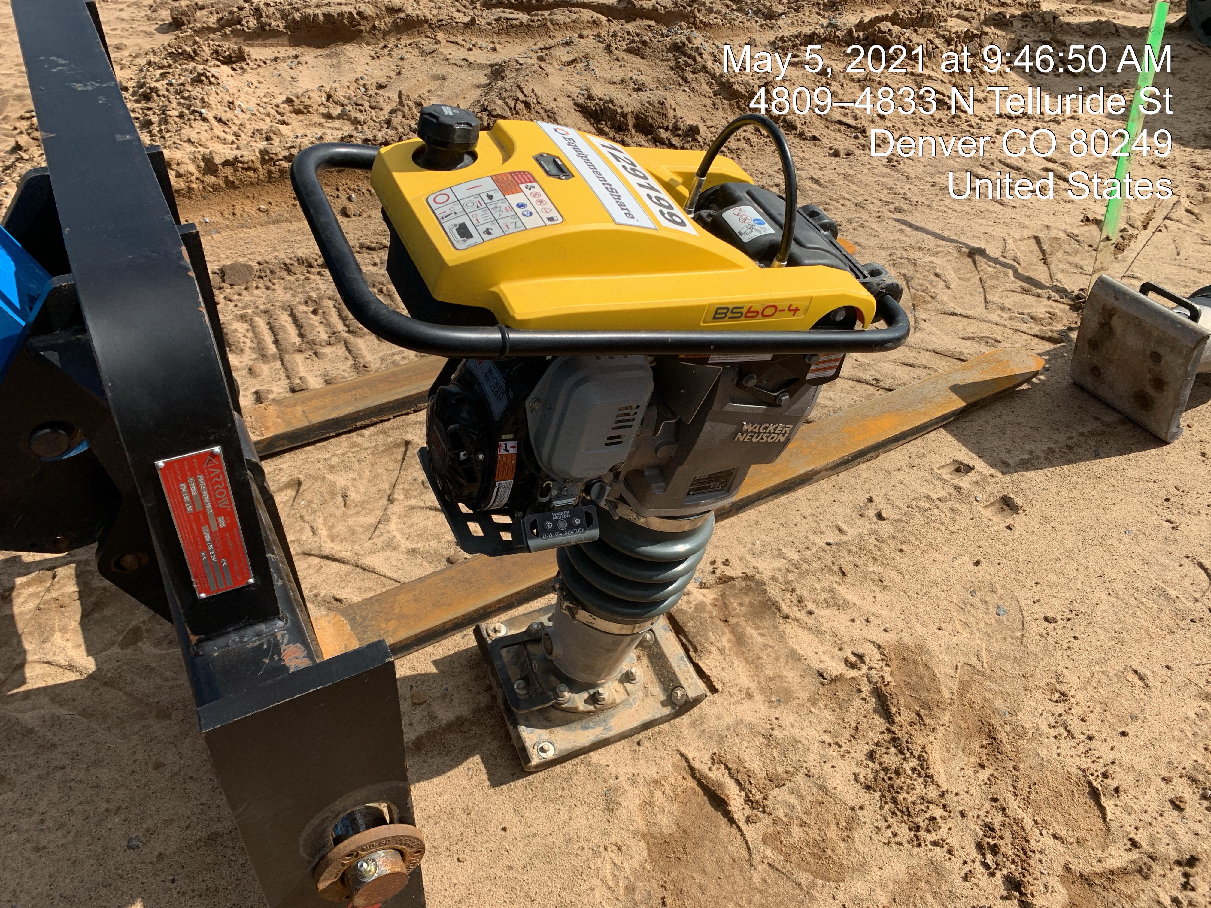 2021 WACKER NEUSON BS60-4As