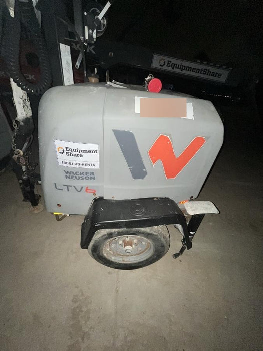 2019 Wacker Neuson LTV6L-MH Wacker Neuson LTV6L Mobile Light Tower w/Fuel Level Sensor Installed