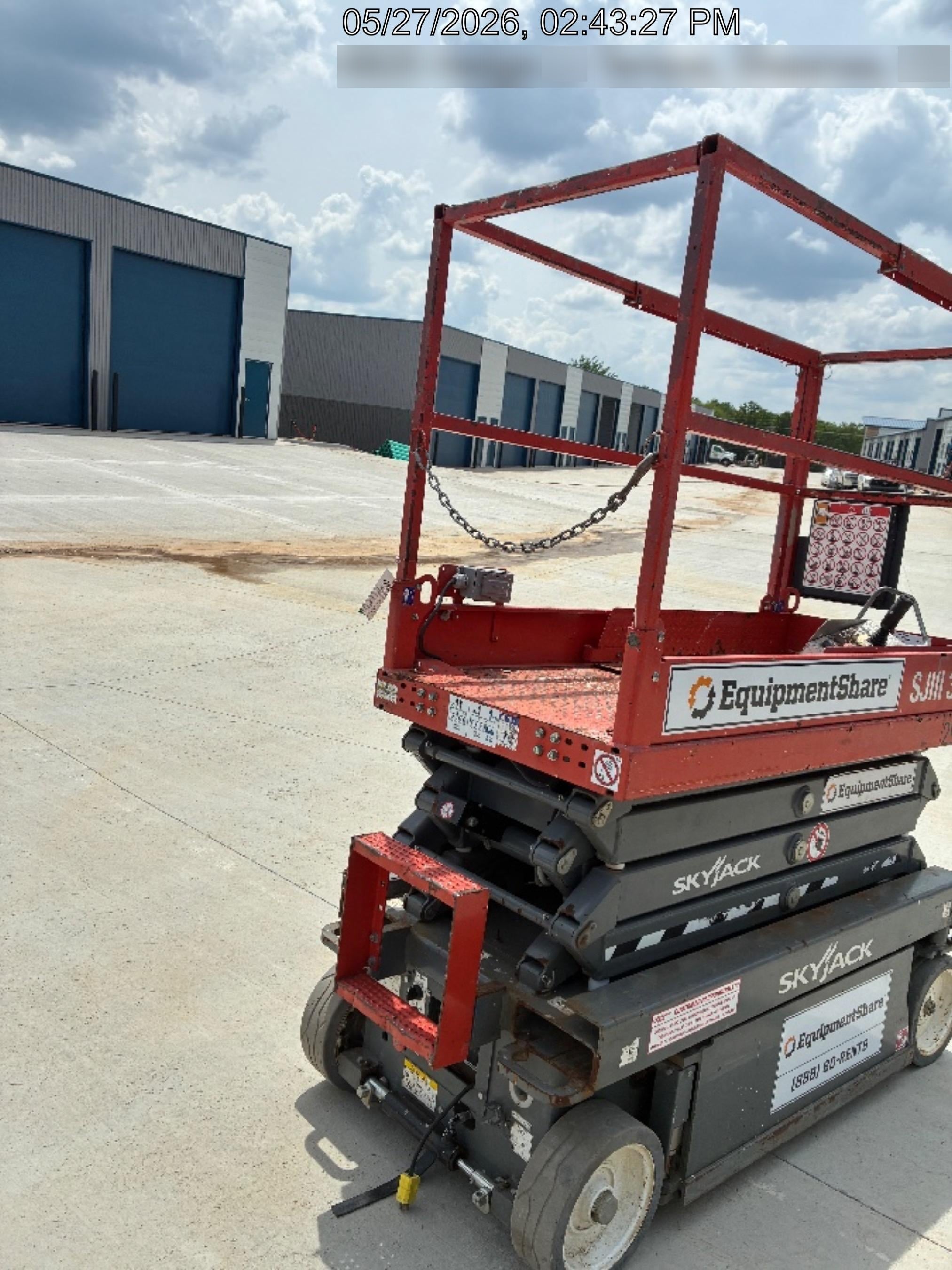 2019 Skyjack SJIII-3219 Standard w/Trojan Batteries