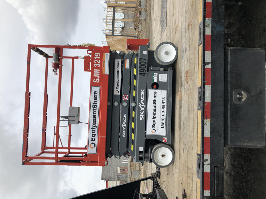 2019 Skyjack SJIII-3219 Standard Options, Trojan Batteries