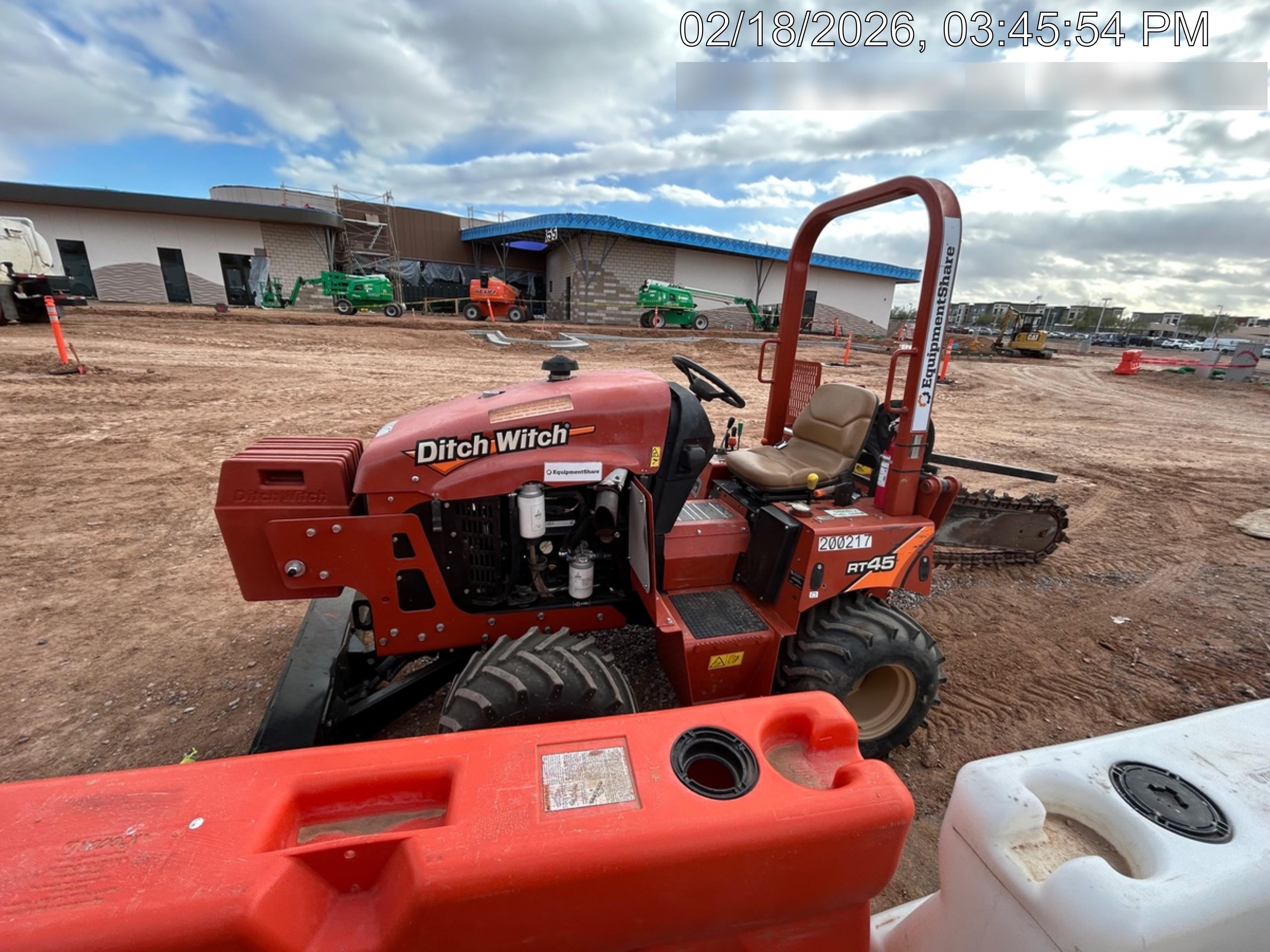 2022 DITCH WITCH RT45A
