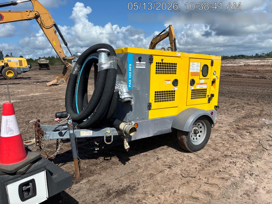 2020 ATLAS COPCO PAS 100 HF CS Enclosed