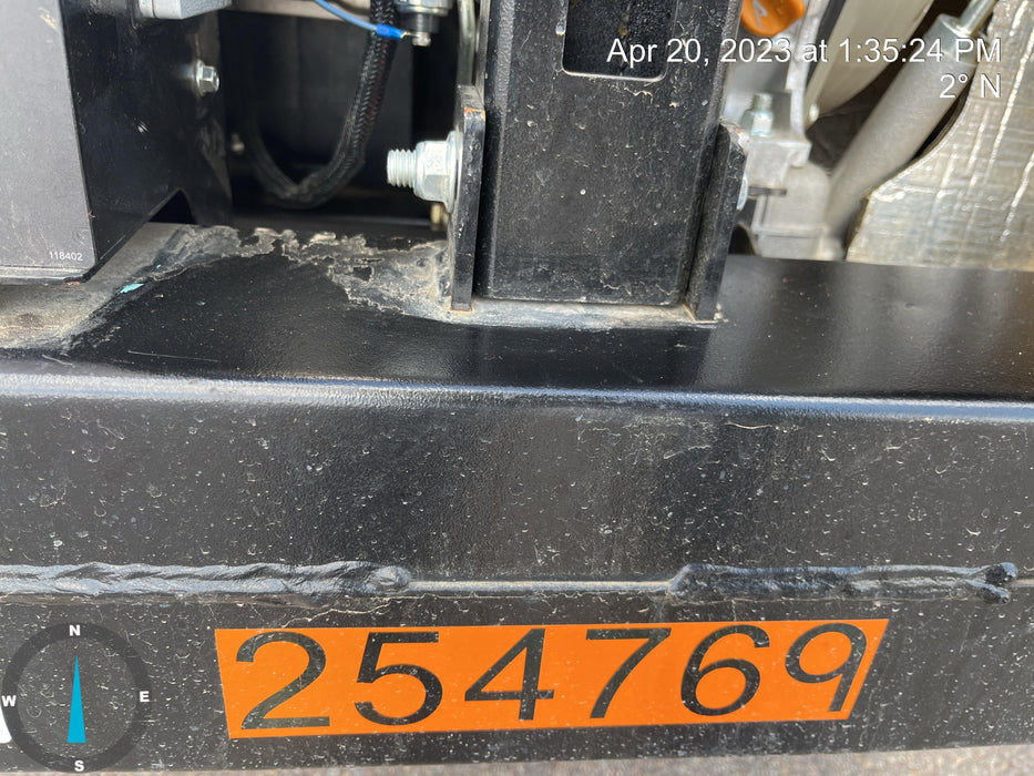 2022 Allmand NLV3GR (4) LED Light Fixture 350W, 23' Vertical Mast, 3kW Prime, Towable, ES Decals, T3