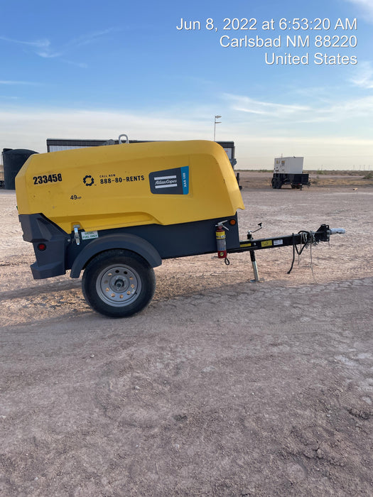 2022 ATLAS COPCO XAS188 CWK
