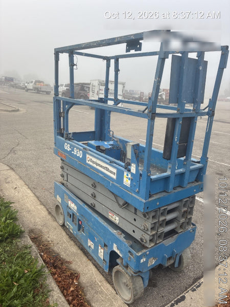 2020 Genie GS-1930 Solid Non Marking Tires, Beacon, Folding rails with half height swing gate