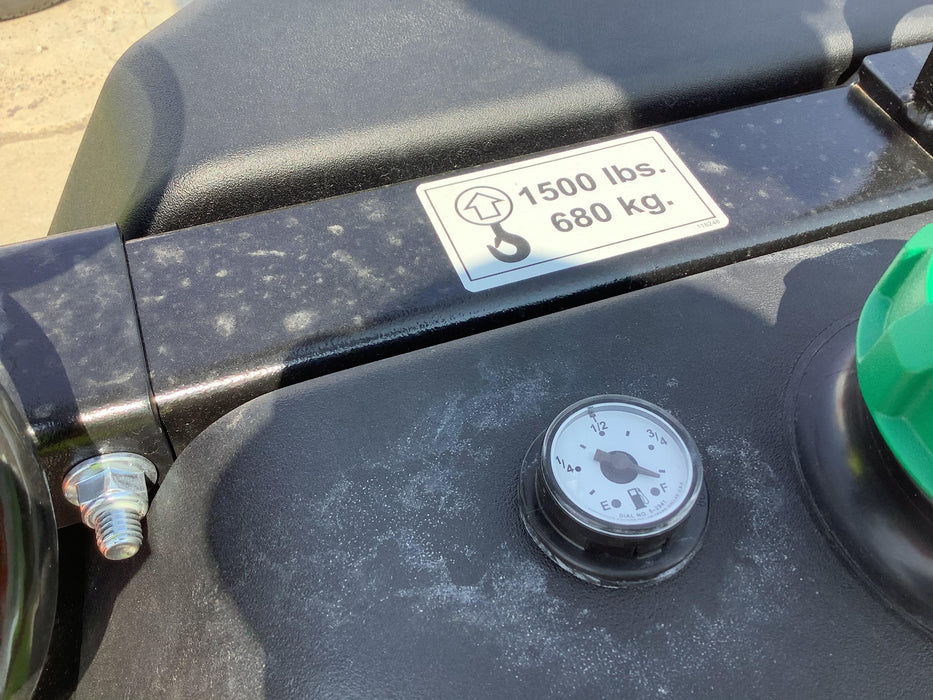 2021 Allmand NLV3GR (4) LED Light Fixture 350W, 23' Vertical Mast, 3kW Prime, Towable, Deep Sea L401, Leveling Jacks, Yanmar T4F 5.8hp