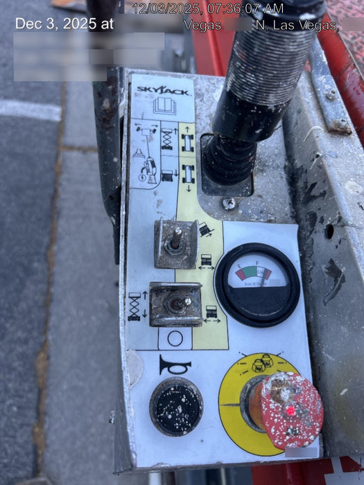 2016 Skyjack SJIII-4632 Standard Options