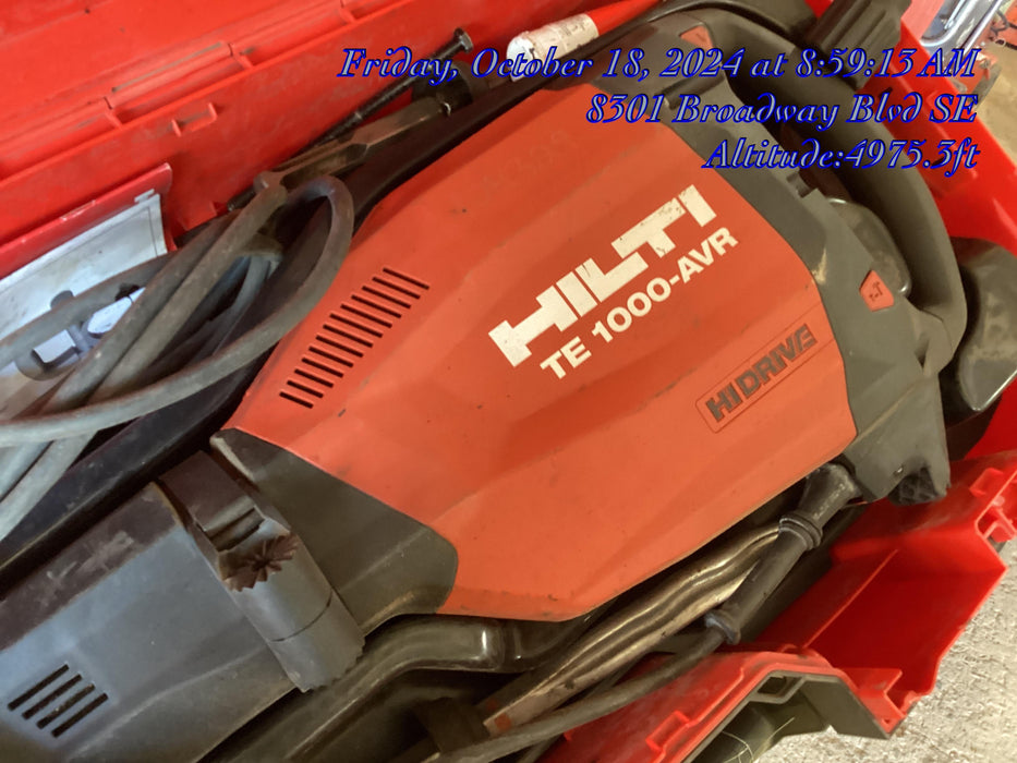 2020 HILTI TE 1000-AVR