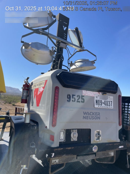 Wacker Neuson LTV6K-MH Wacker Neuson LTV6L Towable Light Tower
