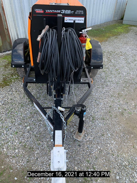 2021 Lincoln Electric Vantage 322 VANTAGE 322 READY-PAK 3