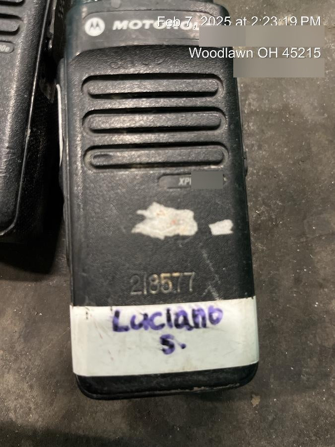 2021 MOTOROLA XPR3300E