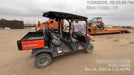 2020 Kubota RTV-X1140W-H 4WD, LED Strobe, Windshield Acrylic Clear, Plastic Canopy, Wire Harness Kit, Backup Alarm
