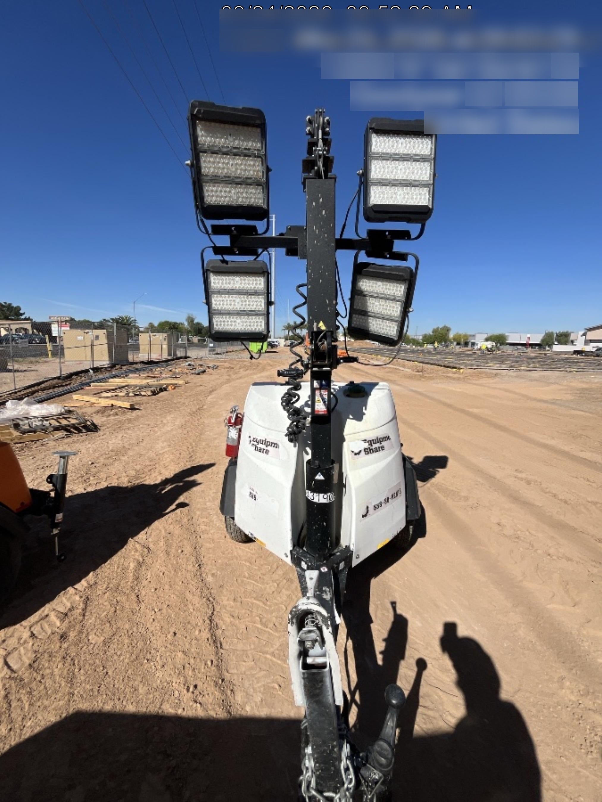 2023 Generac MLT2 Diesel, Flex Switch 120V Input, Powerzone Controller, (4) 320W LED Lights, 4kW Generator, 39.9 Gal Fuel Tank, 2" Ball, T3