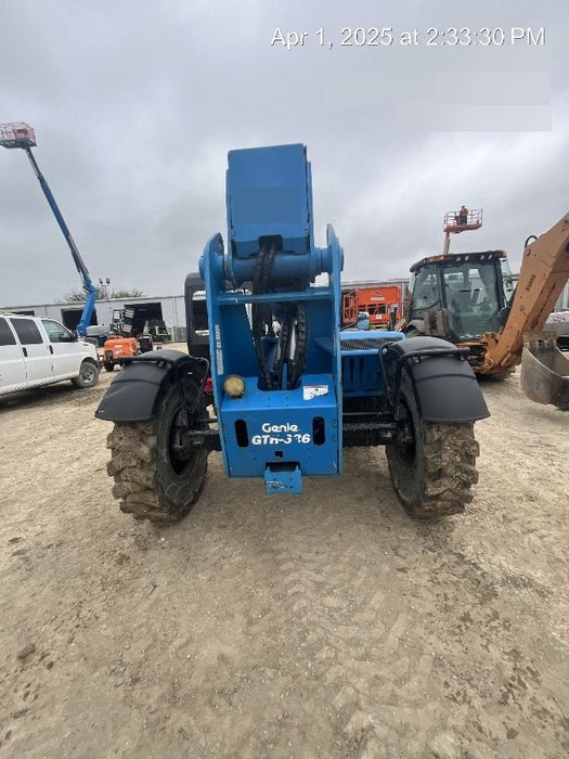 2018 Genie GTH-636 Genie GTH-636 w/Open ROPS, Work Lights, Solid Tires, RH Cab Mesh, Beacon, 48" Carriage and Forks