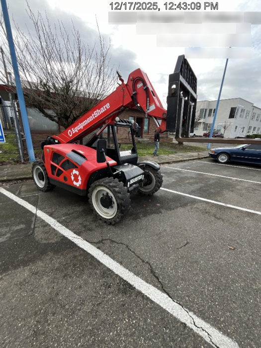 2020 Manitou MTA5519 Canopy, Solid Tires, Work Lights, Beacon, Aux Hydraulics, Back up Alarm, Mirrors, ES Keypad