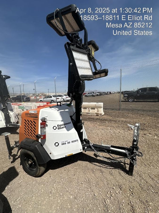 2023 Generac MLT2 Diesel, Flex Switch 120V Input, Powerzone Controller, (4) 320W LED Lights, 4kW Generator, 39.9 Gal Fuel Tank, 2" Ball, T3