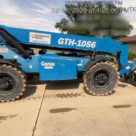 2017 Genie GTH-1056 Genie GTH1056, Solid Tires, 60" carriage, Light Kit, Open ROPS