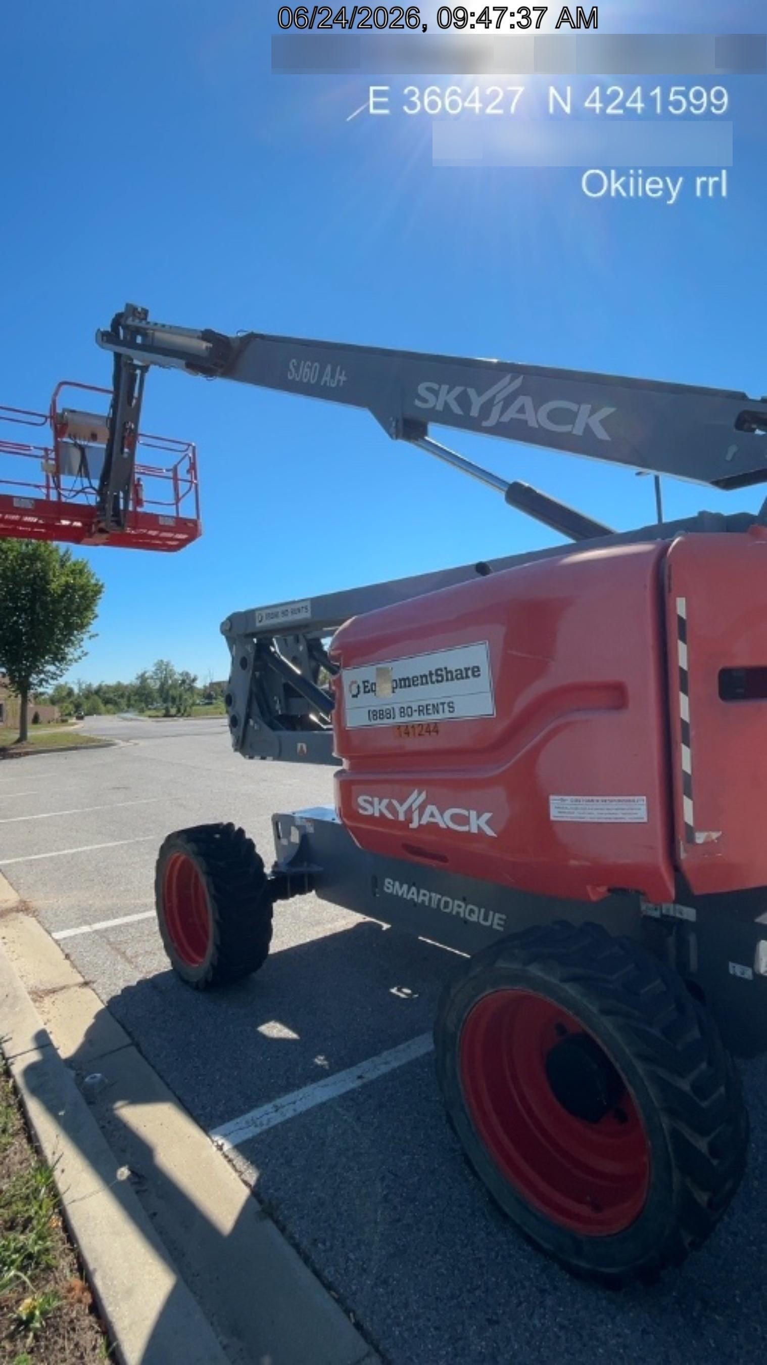 2021 SKYJACK SJ85 AJ