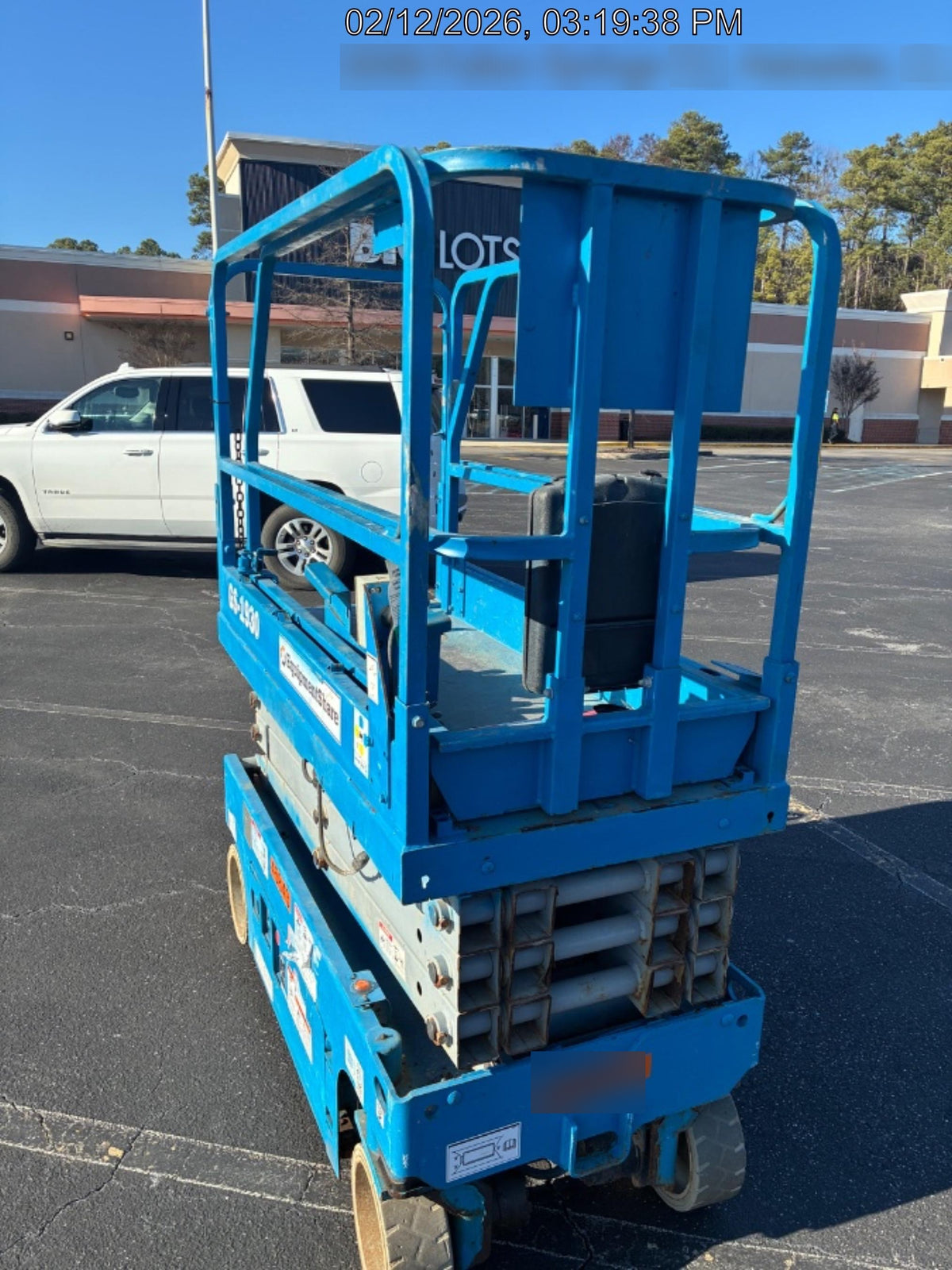 2019 Genie GS-1930 Fixed rails with chain Entry