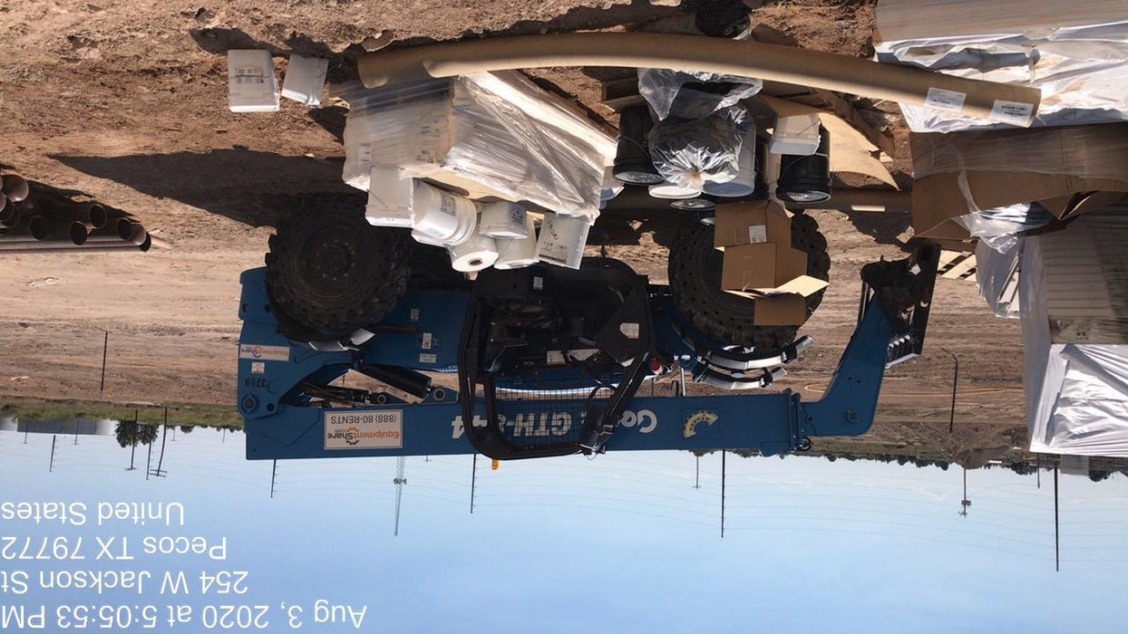 2017 Genie GTH-844 Genie GTH 844, Solid Tires, 60" carriage, Open ROPS - GTH08E-10892