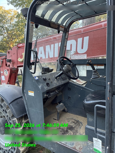 2018 Manitou MTA10055 Manitou MTA 10055 w/Open ROPS, Work Lights/Strobe, Aux Hyd, Solid Tires, Lift Hook, 66" Carriage, 60" Forks