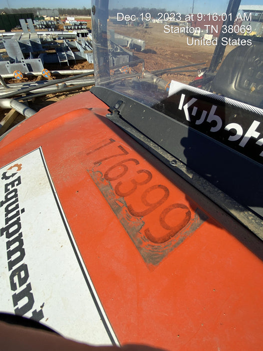 2021 Kubota RTV-X1140W-H Plastic Canopy, Windshield Acrylic Clear, LED Strobe Light, Wire Harness Kit, Back up Alarm