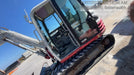 2019 Takeuchi TB290 Cab/Heat/AC w/Rubber Tracks, Auxiliary Hydraulics, Dozer Blade, Manual QC, 18/24/36" Buckets, Hydraulic Thumb Installed
